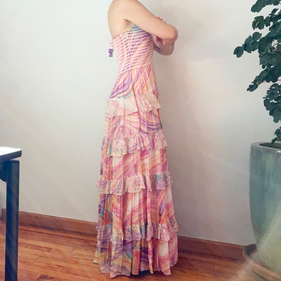 Rococo Sand Strapless Maxi Dress – Size S - Picture 5 of 10